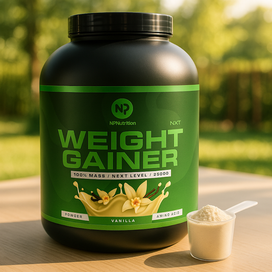 NP Nutrition Weight Gainer NXT - 2500g | Vanilla Flavor (Original)