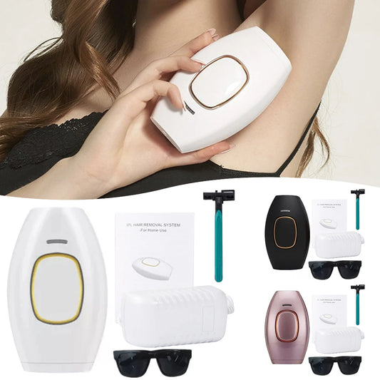 Painless Laser Hair Remover Device – Full Body IPL Hair Removal for Men & Women