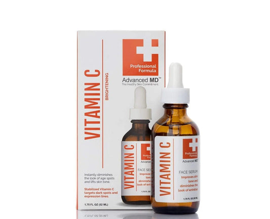VITAMIN C BRIGHTENING SERUM – Advanced MD™ Professional Formula 🍊 Size: 1.75 FL OZ (52 mL)